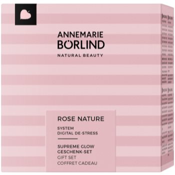 ANNEMARIE BÖRLIND Rose Nature Supreme Glow X-MAS Set set cadou pentru o piele perfecta - imagine 2
